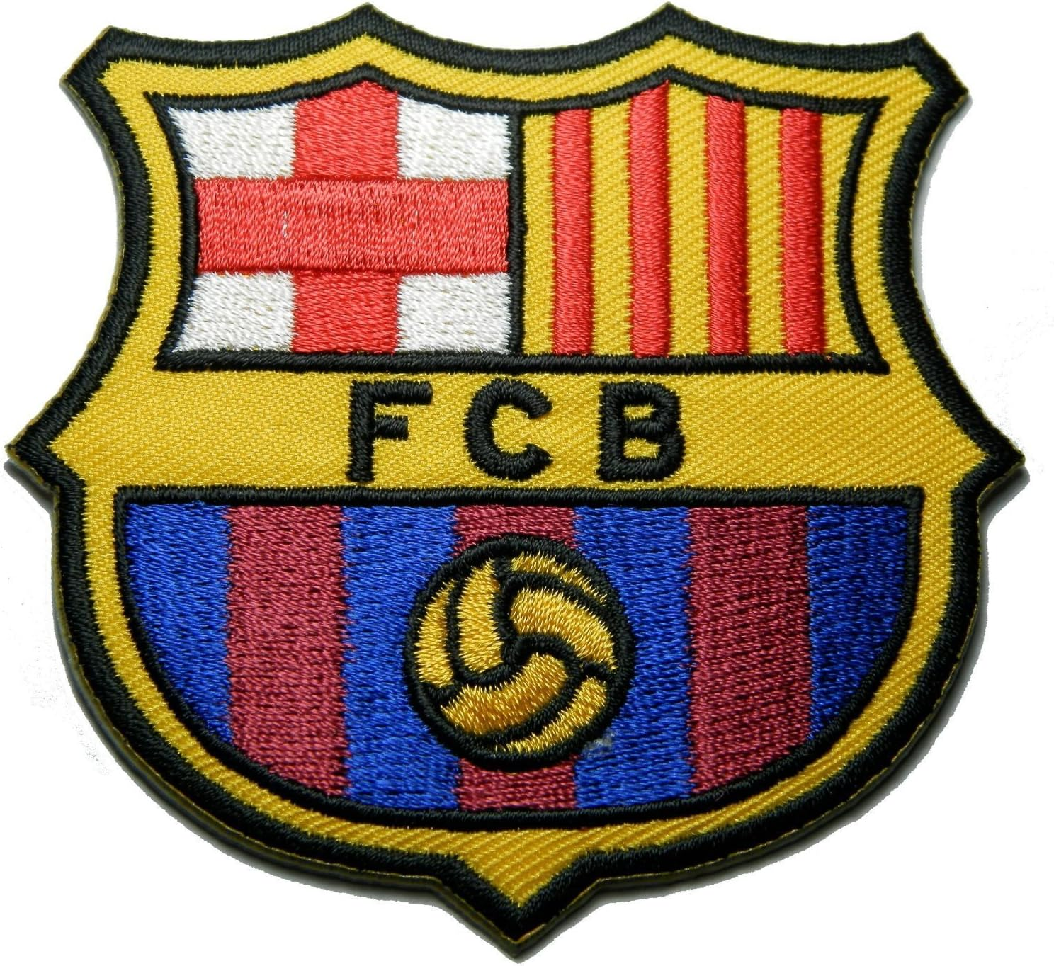1 X Fc Barcelona Futbol Football Soccer Iron-On Embroidered Patch Emblem Logo Badge Applique by Luk99