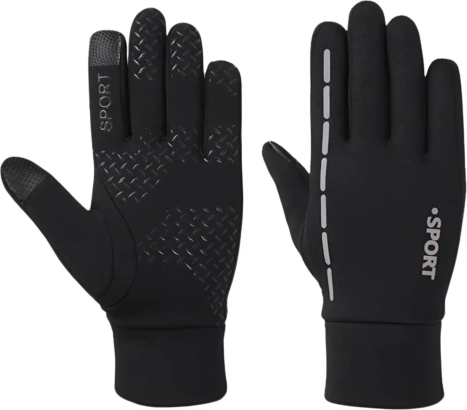Spendeal Winter Gloves Women Men Ski Snow Gloves Liner Thermal Warm Touch Screen, Suit for Running, Cycling, Biking, Hiking, Driving, Walking, Typing, Freezer Work, Sports, Soccer, Gaming