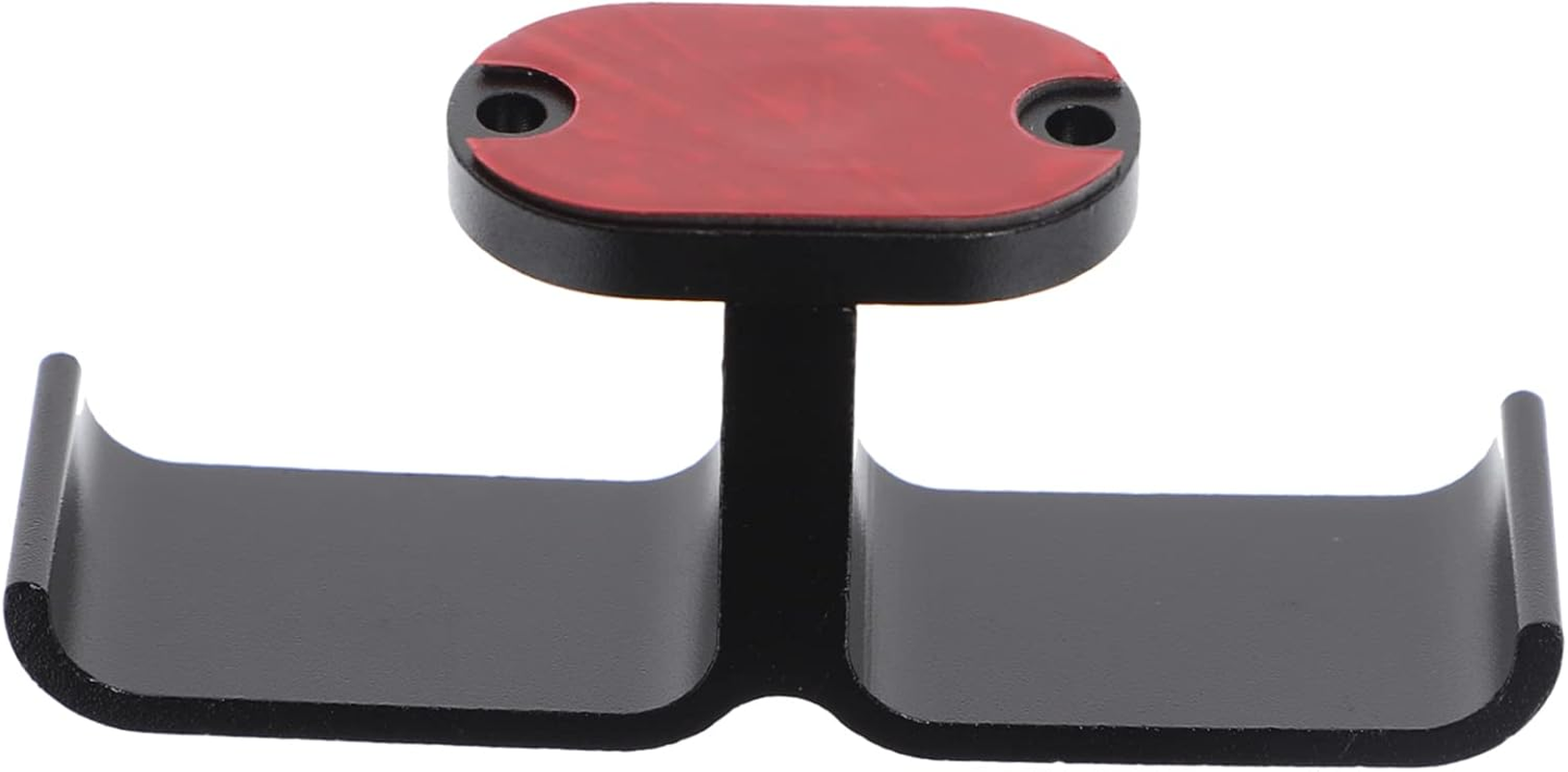 TEHAUX Dual Headphone Holder under Desk Earphone Hanger for Wireless Headsets Durable Adhesive Screw Fixing for Gaming Office Organization image number 1