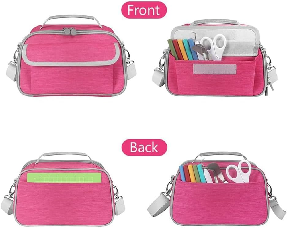 Lyaciomn Die Cut Tote Bags,Press Carrying Case,Supplies Storage Bag,Organization and Storage Tote Bag for Paper Cutter Tool Set Easy to Use,B image number 3