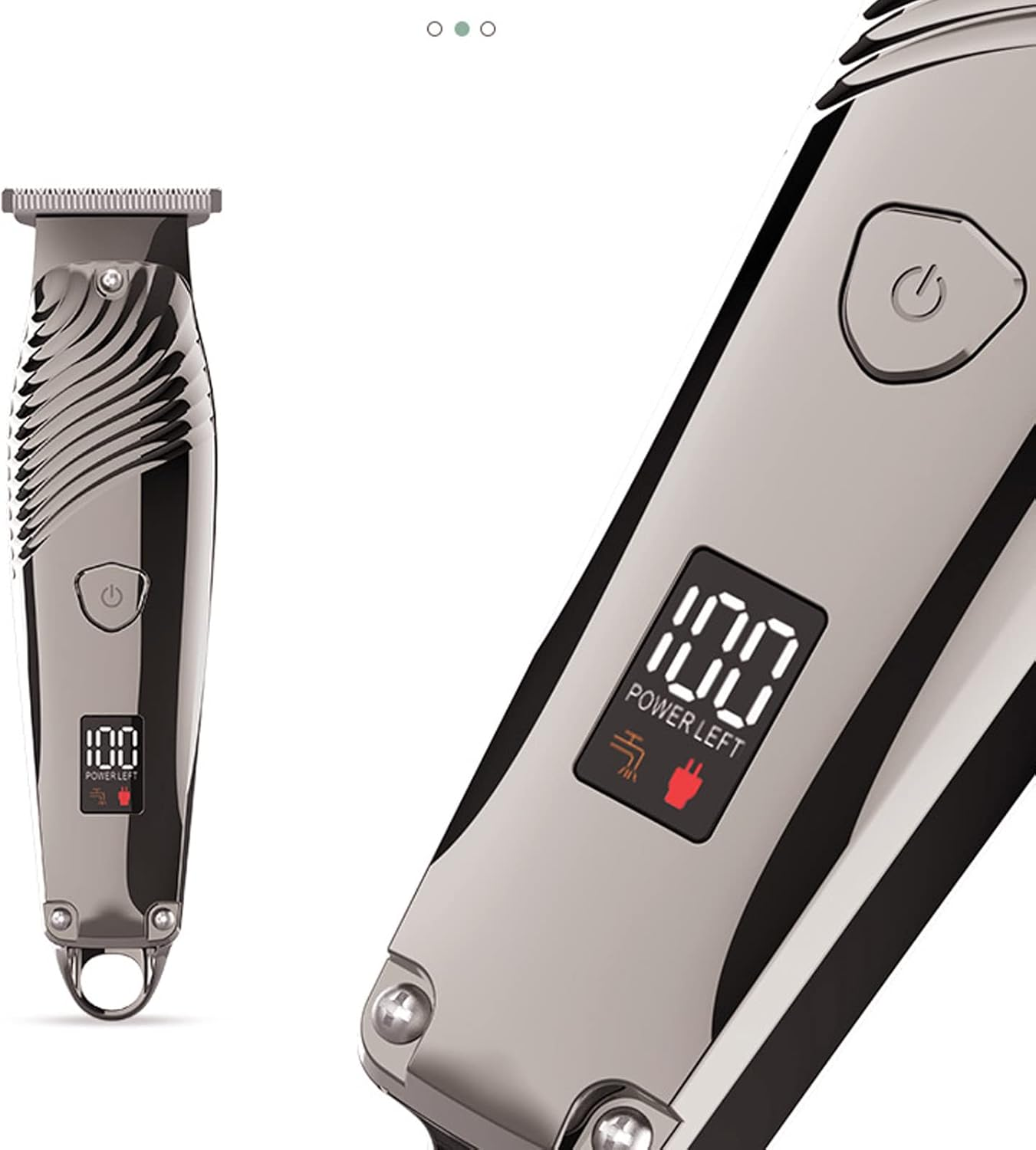 Electric Hair Trimmer Low Noise Portable Clipper for Men Travel Use image number 6