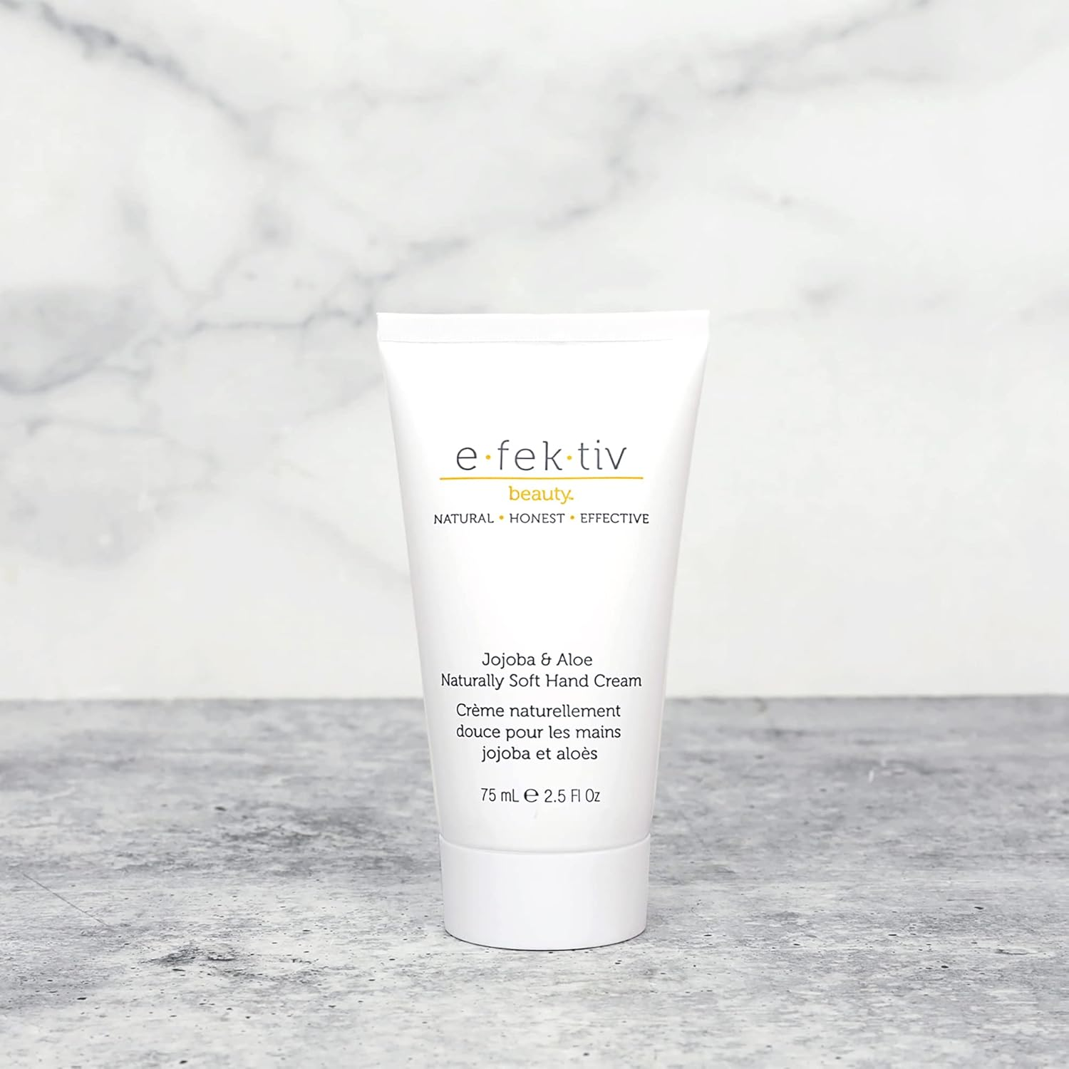 E.Fek.Tiv Beauty Jojoba and Aloe Naturally Soft Hand Cream &ndash; Deep Moisturizing Formula - Hydrating Hyaluronic Acid &ndash; Enriched with Antioxidants &ndash; Sulfate Free &ndash; Unisex - 75 Ml image number 1