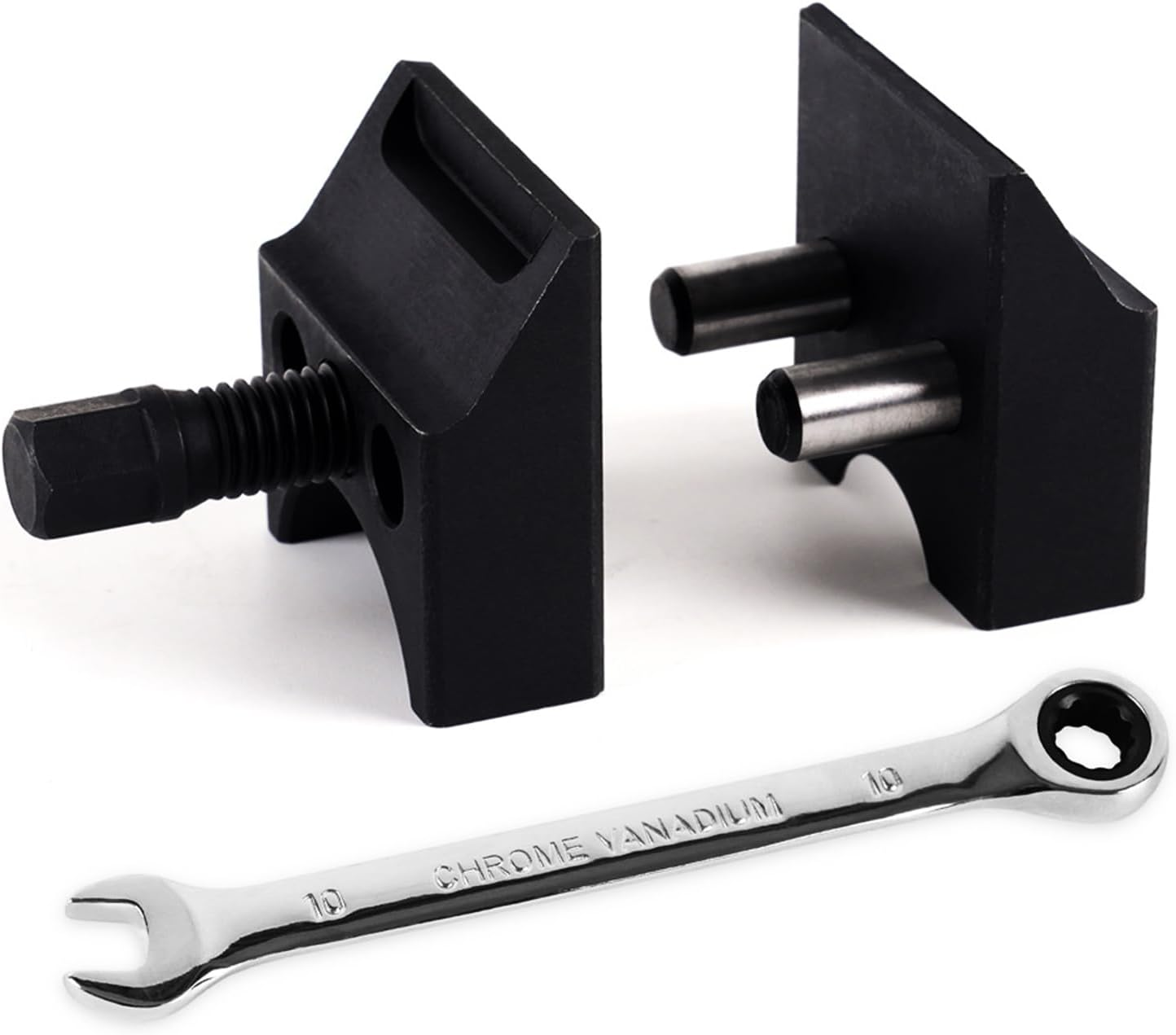 Suspension Strut Split Tool, Universal Suspension Strut Split Spreader Hub Steering Knuckle Spreader Compatible with Volkswagen Audi BMW Ford Peugeot Citro&euml;n image number 4