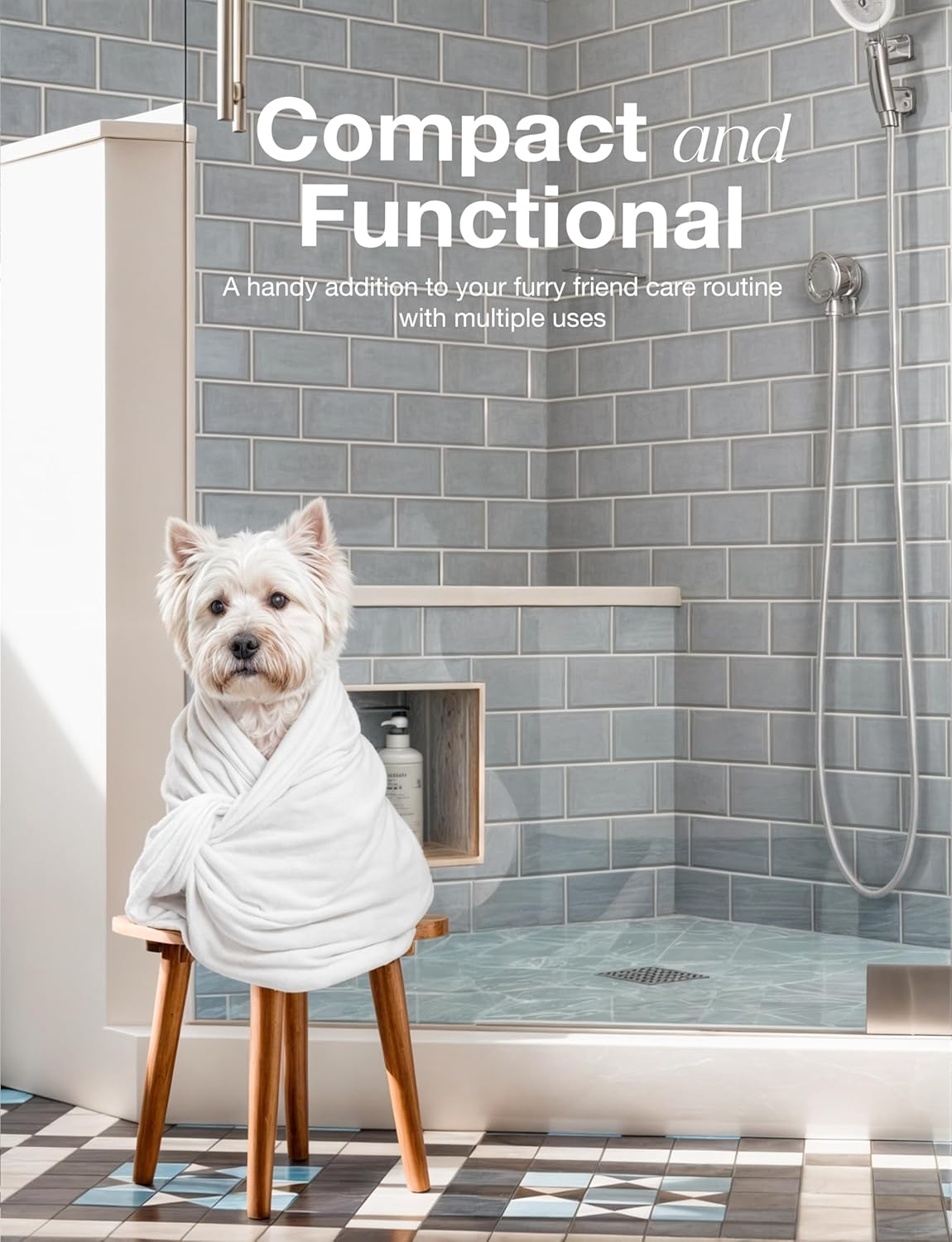 HOLANA 25Cm Acacia Wooden Step Stools for Kids - Wooden Stool, Wooden Plant Stools, Plant Stand - Wood Sitting Stool for Kitchen, Bathroom, Bedroom (Square) image number 1