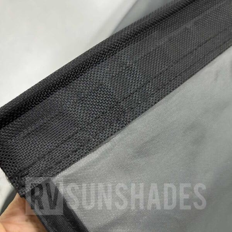 Waterproof Privacy Screen 4.0X2M Grey Caravan Awning Rain Shield Dual Spline image number 4
