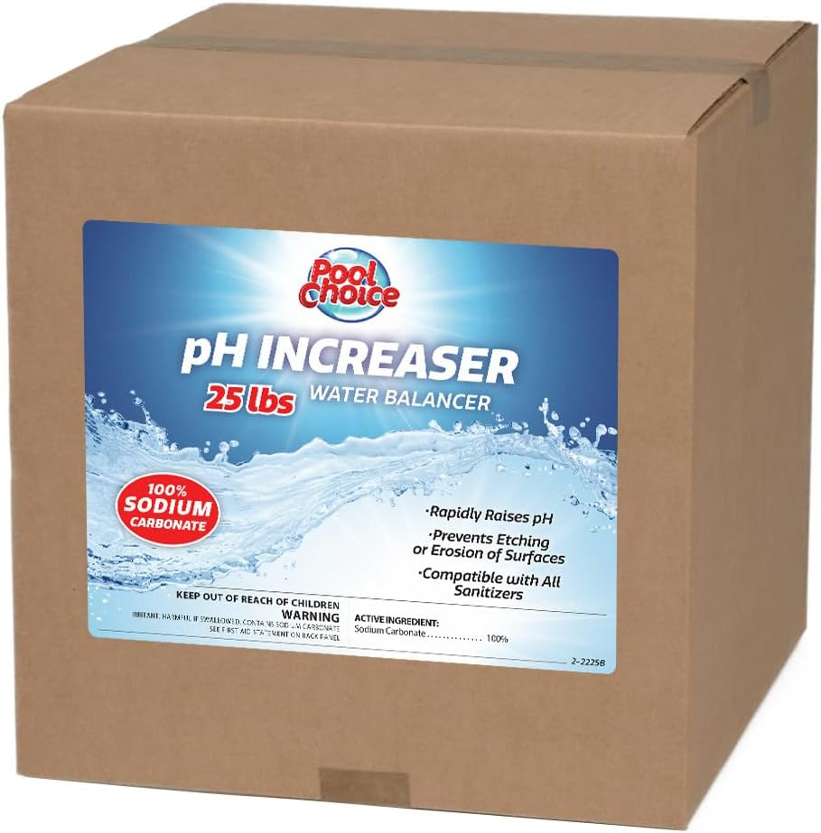 Spachoice 1-Pound Premium Ph Increaser for Hot Tub, 100% Sodium Carbonate, Made in USA