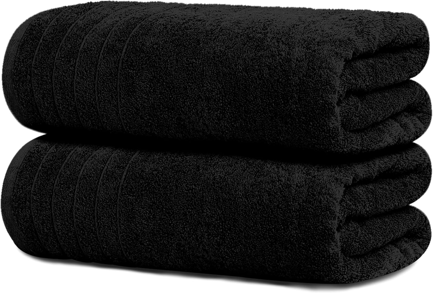 Tens Towels Large Bath Towels, 100% Cotton Towels, 30 X 60 Inches, Extra Large Bath Towels, Lighter Weight & Super Absorbent, Quick Dry, Perfect Bathroom Towels for Daily Use (Pack of 4) (White)