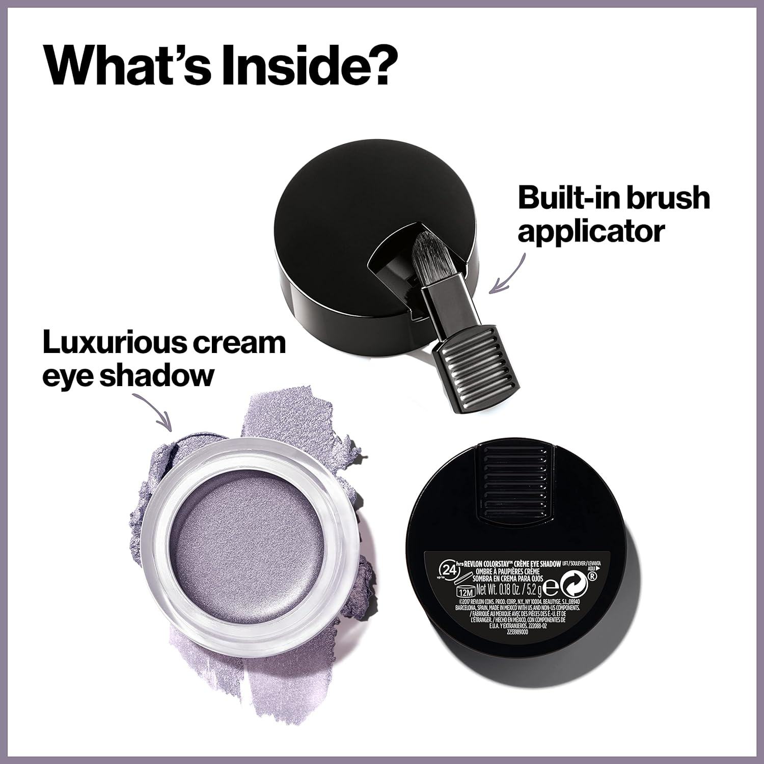 Revlon Colorstay Cr&egrave;me Eye Shadow, Chocolate image number 5