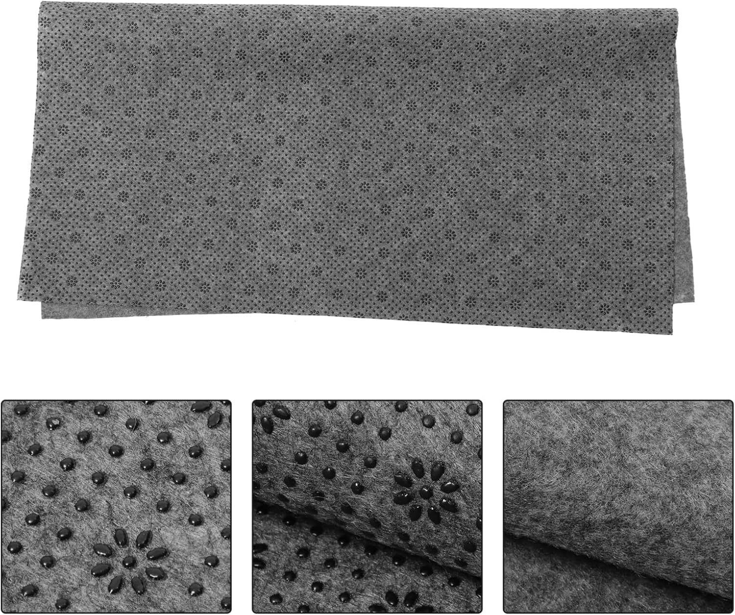 Operitacx Rug Backing Cloth Felt Backing Cloth Vinyl Tufting Nonslip Final Felt Fabric with Plum Carpet Non-Slip Floor Mat Pet Bed Non-Woven Fabric Tufted X6 image number 6