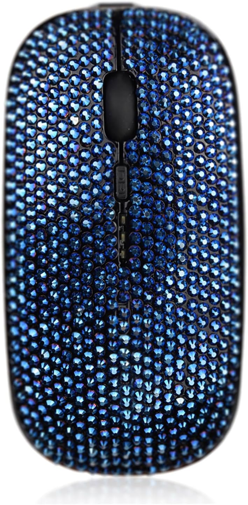 Pink Colorful Bling Luxury Crystal Rhinestone 2.4G Wireless Mouse for Laptop Computer, Cute Mouse for Girls - Pink Colorful