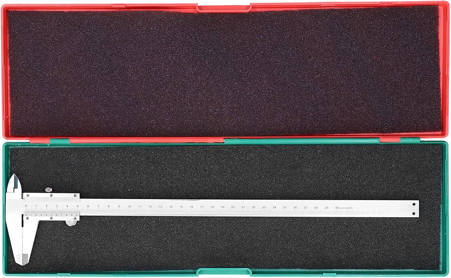 High Carbon Steel Vernier Scale Ruler Tool for Workpieces Width, Accurate Reading, Fine Workmanship, 0 to 300Mm Measurement Gauge (0-300Mm) image number 6