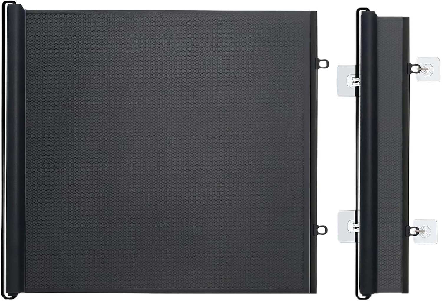 Lmyit Mesh Gate for Doorway | Extendable anti Dog Jumping Screen No Drill Gate,Protective Barrier Mesh Screen for Balcony Hallways Garage Doorways Porch