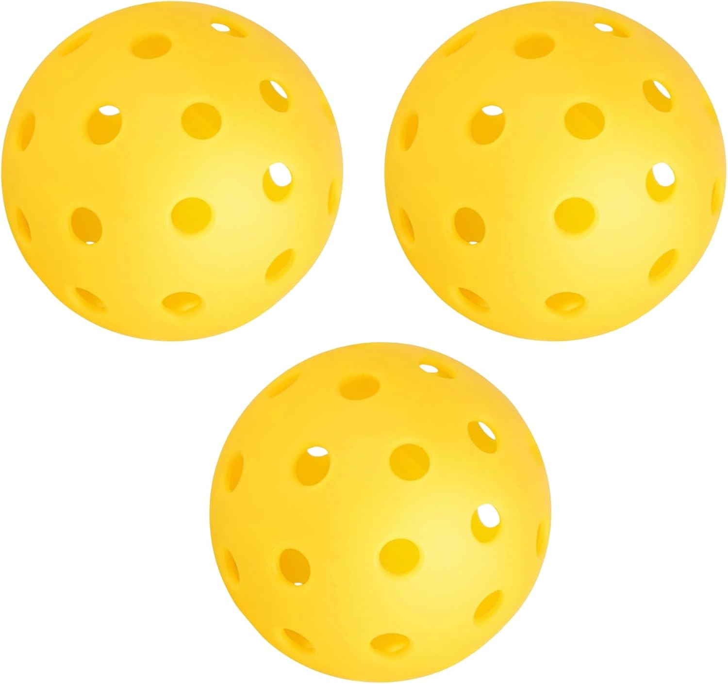 Swingooo S40 Play Verstatile Pickleballs &ndash; 40-Hole Design for Durability, True Flight, and Consistent Bounce &ndash; Set of 3