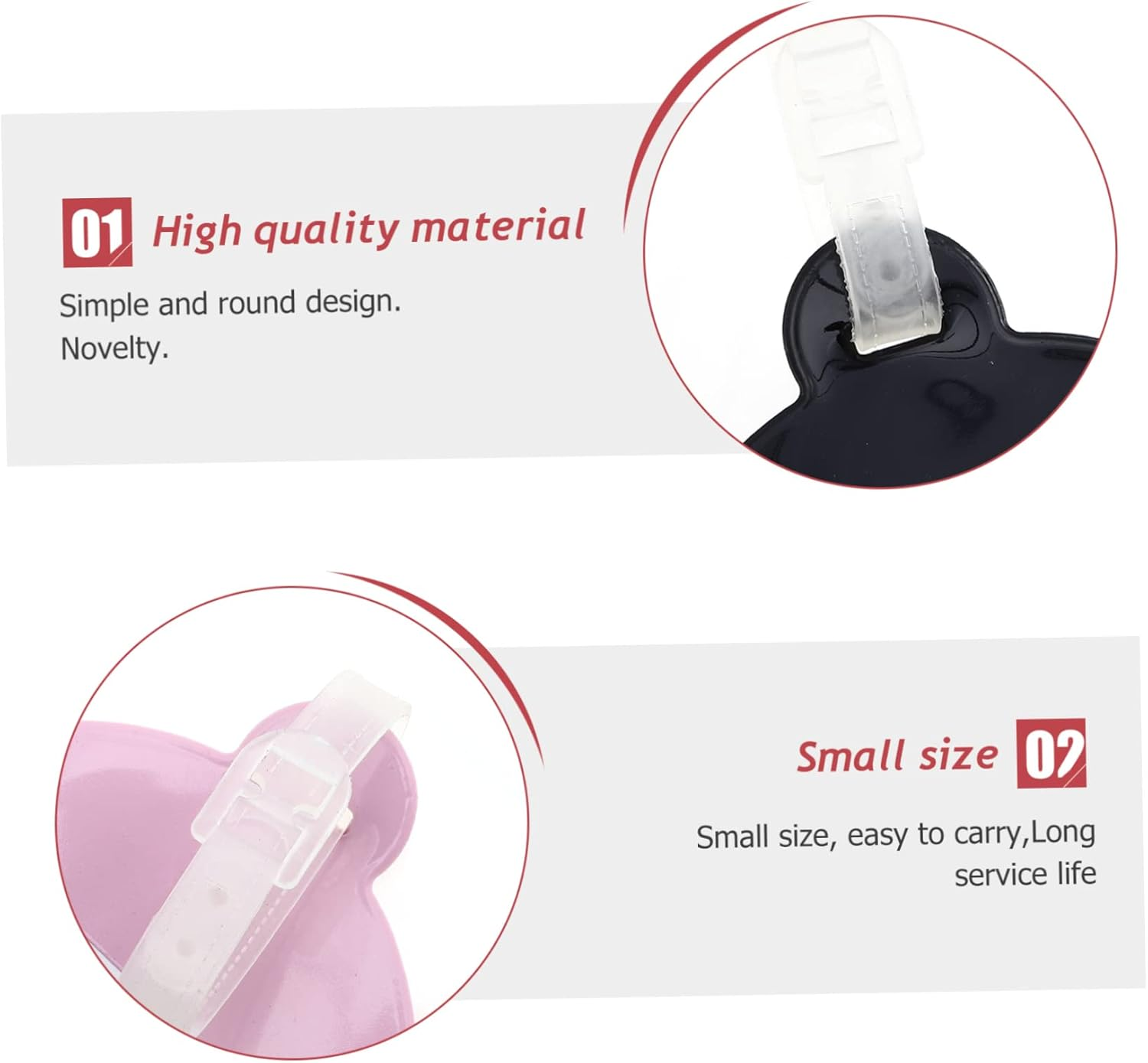 COSMEVIVI 5Pcs Cute Boarding Pass Tags for Suitcase Luggage Labels Id Labels Name Material image number 3