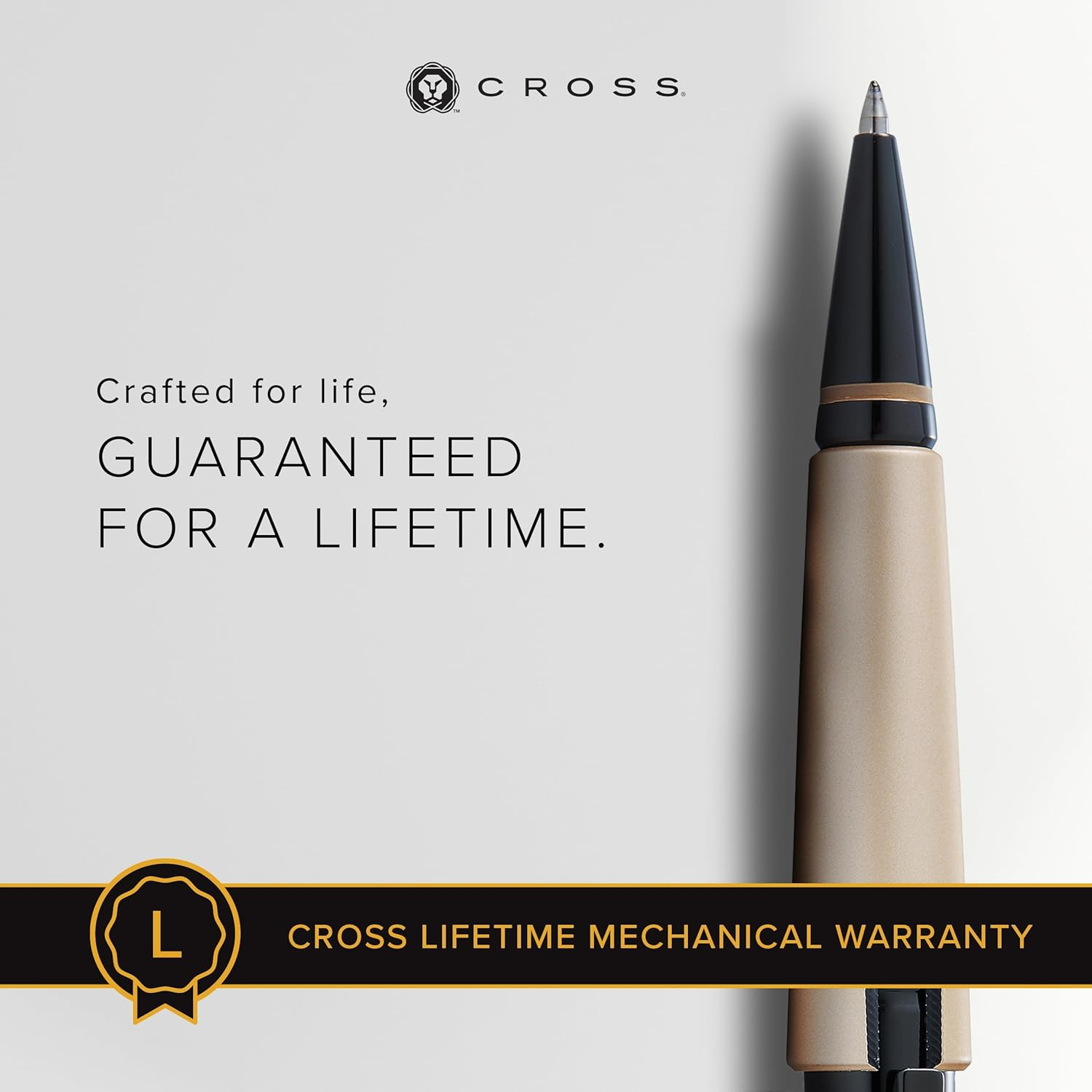 Cross Edge Matte Hazelnut Lacquer Gel Rollerball Pen image number 2