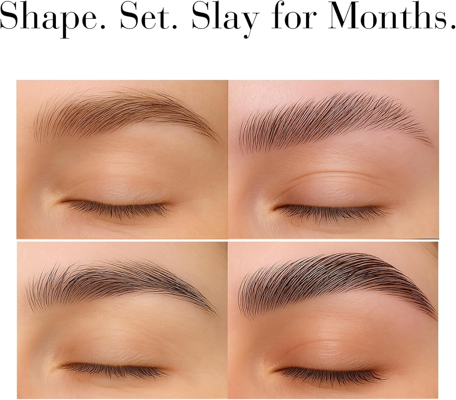 DLUX PROFESSIONAL Keratin Brow Lamination Kit &ndash; Luxury Eyebrow Lift, Gentle Brow Curling, Safe Perm System for Sensitive Skin image number 2