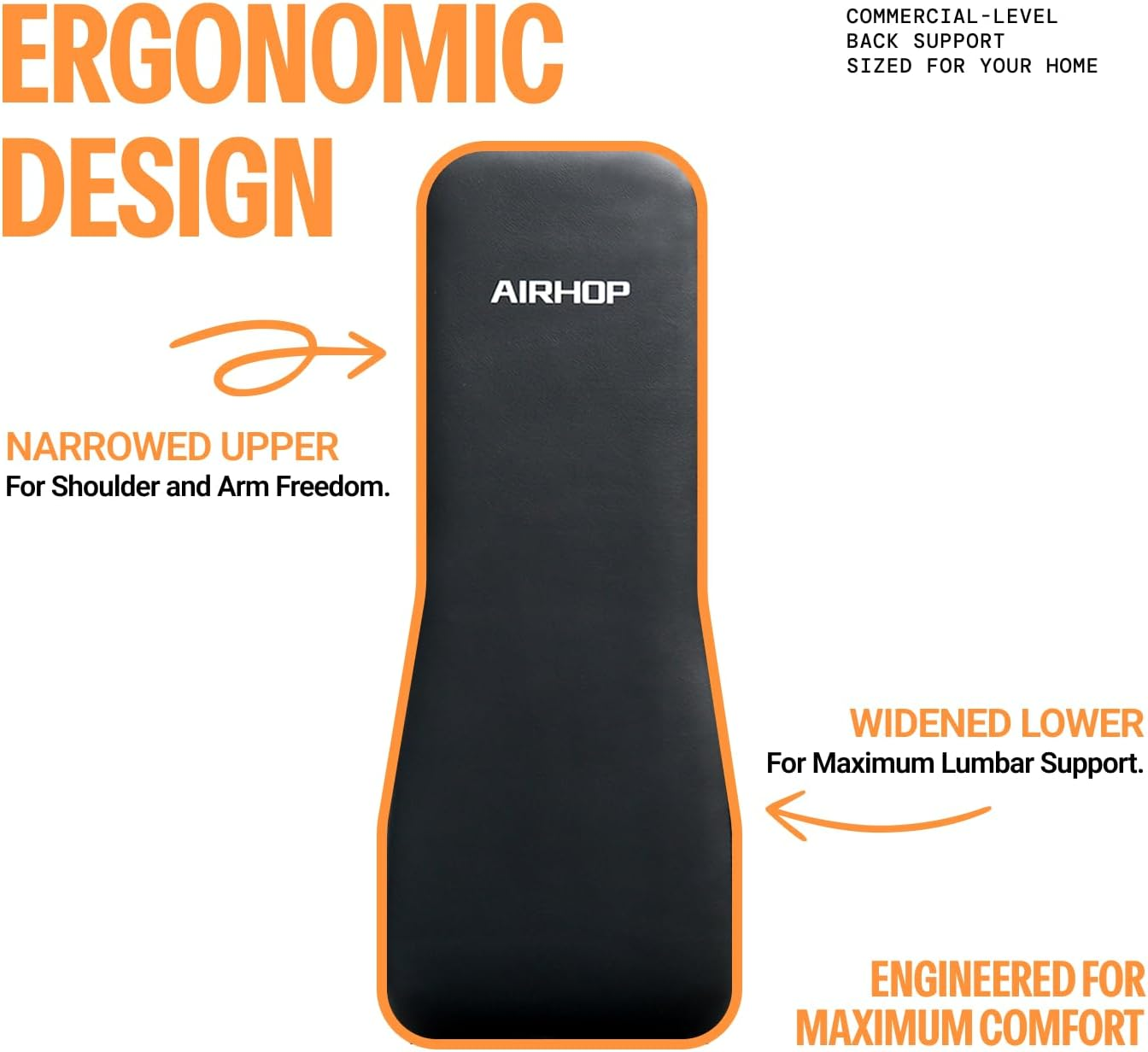 AIRHOP Upgraded Adjustable Weight Bench, Bench Press Full Body Workout, Quick Fold Space Saving, Workout Bench for Home Gym Strength Training image number 1