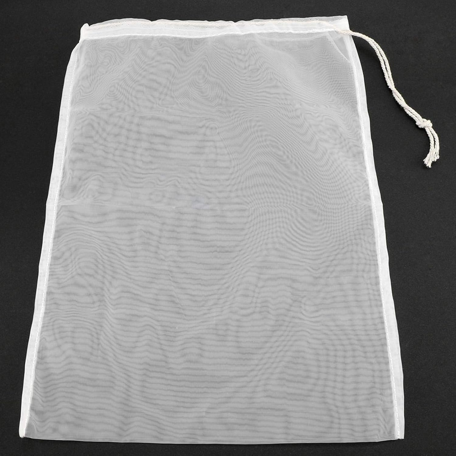 100 Mesh Wine Filter Bag, Reuseable Home Brew Beer Making, Used in Fermentation, Jam and Jam Making, Kefir and Wine Making(20X30Cm) image number 2
