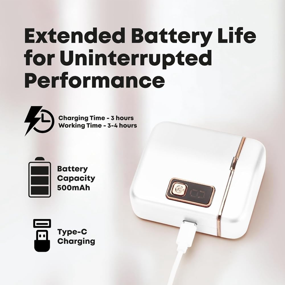 Xelea Automatic Electric Nail Clipper Trimmer Rechargeable Battery for Women Men Mom Her Kids