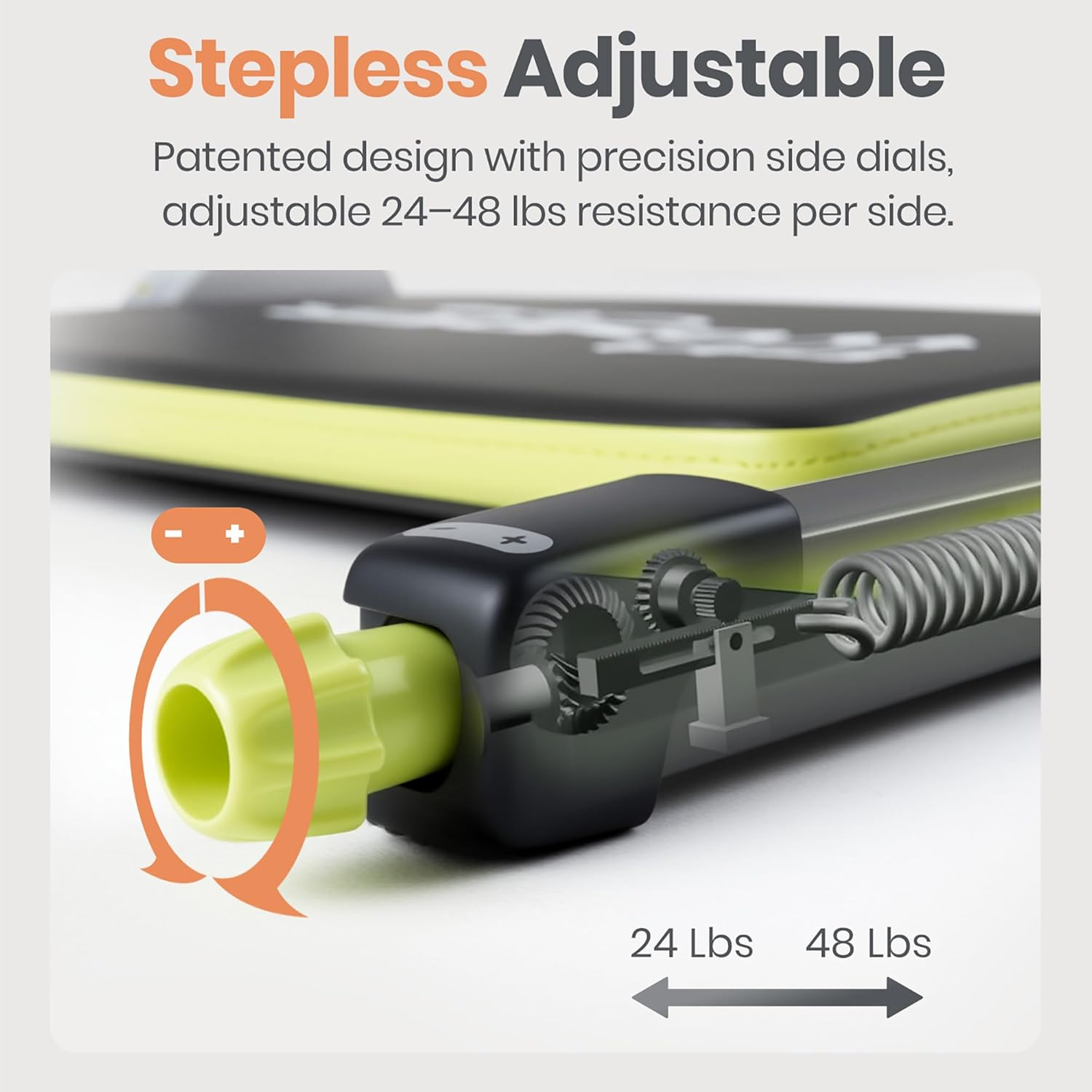 WONDER CORE Smart Ab Machine, Sit up Exercise Equipment, Crunches Ab Equipment, Ab Workout Equipment, Abdominal Muscle Exerciser, Total Body Workout Machine for Home - Green image number 3