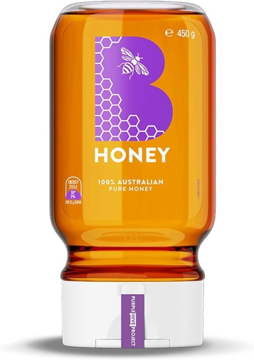 B Honey Australian Pure Honey Squeeze 450 G image number 2