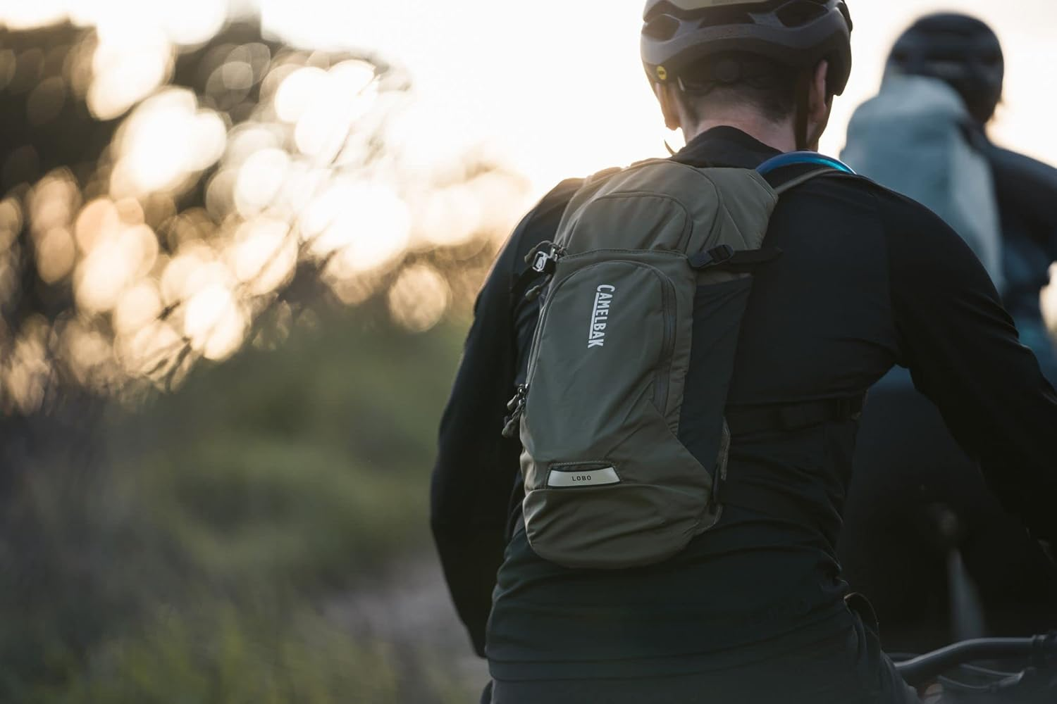 Camelbak Lobo 9 Bike Hydration Backpack - Helmet Carry - Magnetic Tube Trap- 70Oz image number 4