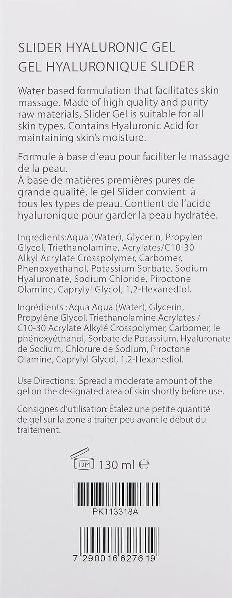 Silk&rsquo;N Paraben Free Slider Gel, Water-Based, Hyaluronic Gel Formula for Use with Silk&rsquo;N Anti-Aging Devices 4.4 Fl Oz image number 3