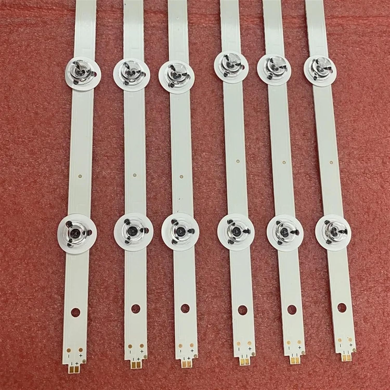 Kit 12Pcs LED Bar for TV TX-50AS740 TX-50AS650 TH-50AS670C 6916L-1824A 1825A 1826A 1827A 50 V14 Slim DRT L1 L2 R1 R2 image number 4