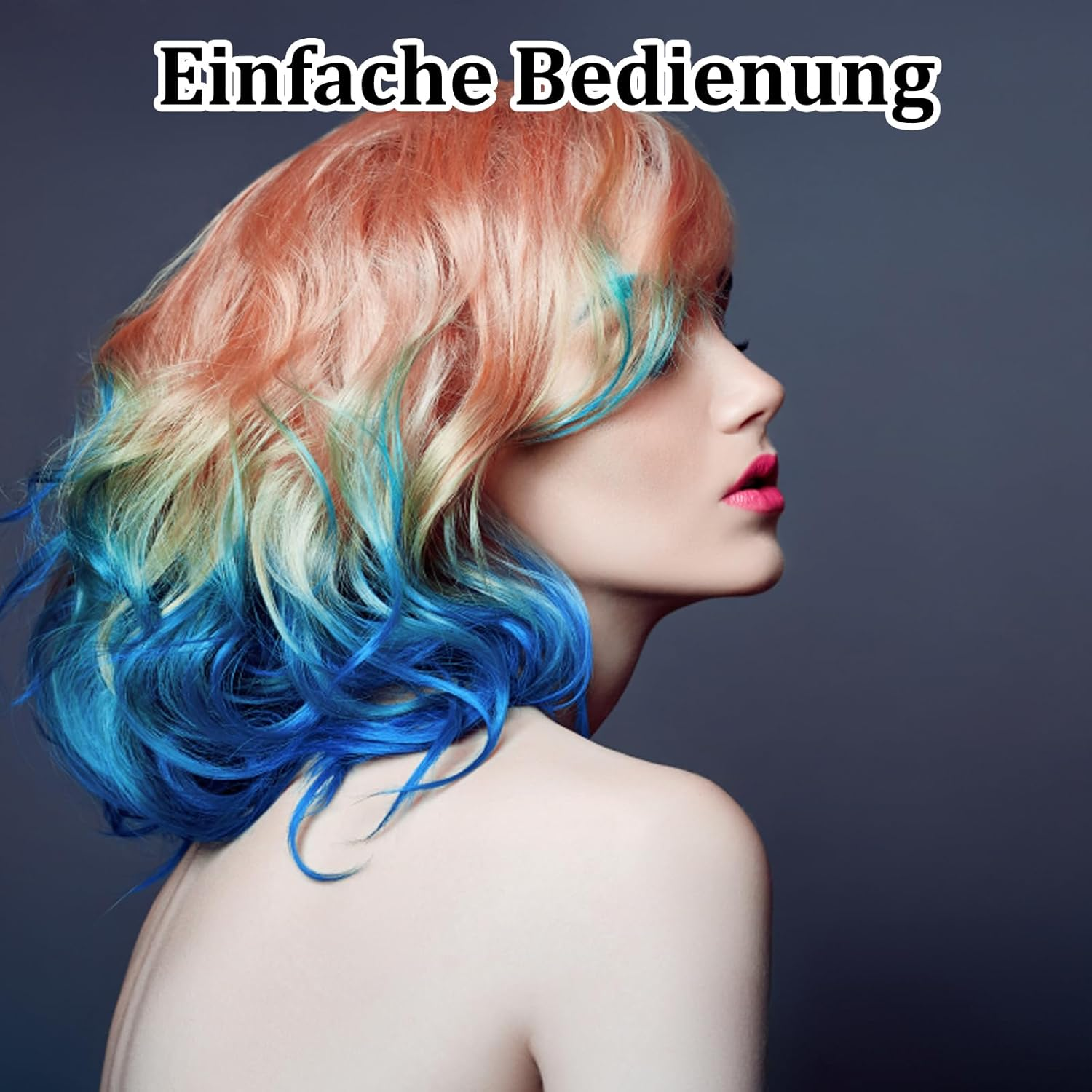 Highlight Cap, Silicone Highlight Set 7 Pieces, Hair Dye, Colour Your Hair Yourself, Dye Your Hair Brushes and Hat, Pink, Ideal for Family and Hairdressing Salons Dyeing image number 4