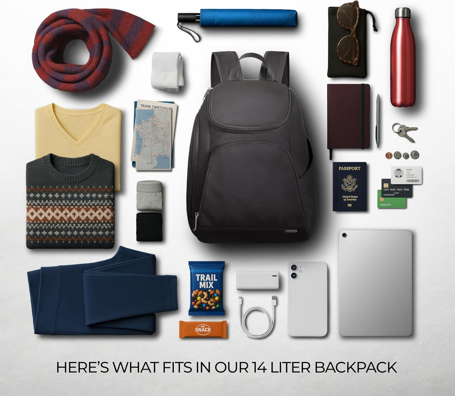 Travelon anti Theft Classic Backpack - Midnight image number 4