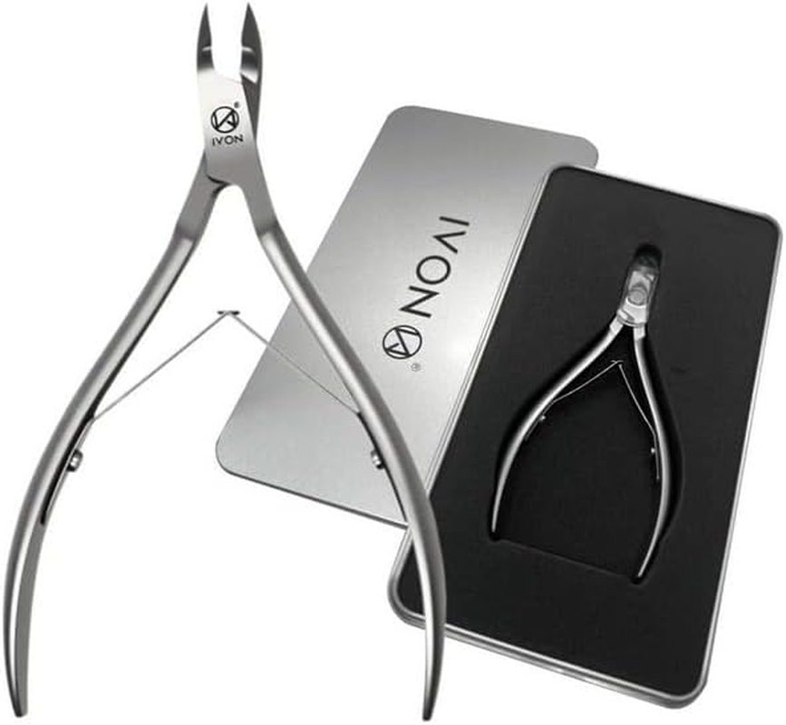 Cuticle Cutter, Non-Slip Cuticle Nippers Made of Stainless Steel, Nail Clippers, Head Cutter, Nail Scissors image number 2