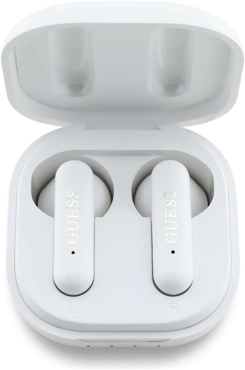 CG Mobile Guess TWS 4G Headphones Metal Logo White image number 2