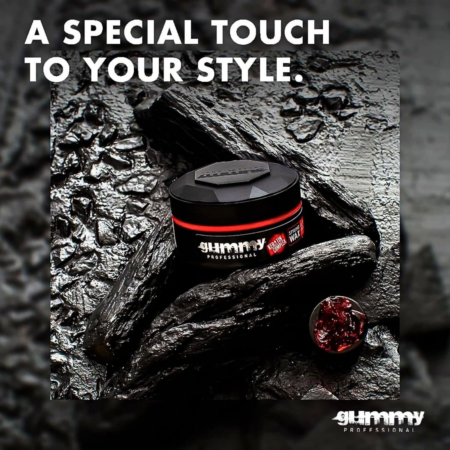 Gummy Professional Grooming Box Styling Wax Ultra Hold 150 Ml (X4)