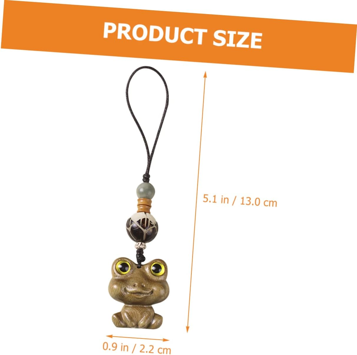 SHERCHPRY Key Chain Animal Bag Charm Womens Backpack Purse Car Keychain for Women Wood Keyring Key Ring Pendant Bag Pendant Womens Wallets Cartoon Key Ring Miss Wooden Bags Sandalwood image number 5