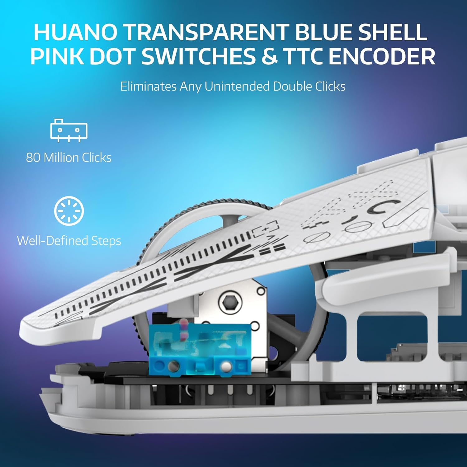 MANBASNAKE X6 Superlight Wireless Gaming Mouse with Magnetic RGB Charging Base, Ultralight 49G Pixart PAW3395 Mouse, 26000DPI, Tri-Mode 2.4G/USB-C Wired/Bluetooth Mouse, Adhesive Tape - Black  Griptape image number 4