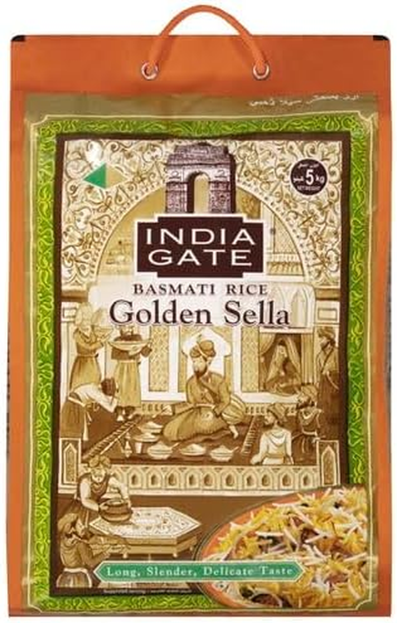 India Gate Sella Parboiled Basmathi Rice - 5 Kg image number 2