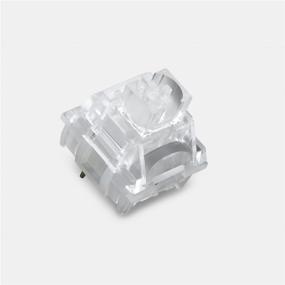 TTC Frozen Silent V2 Switch, Transparent RGB Pre-Lubed Silent Linear Mechanical Keyboard Switch(110Pcs) image number 1