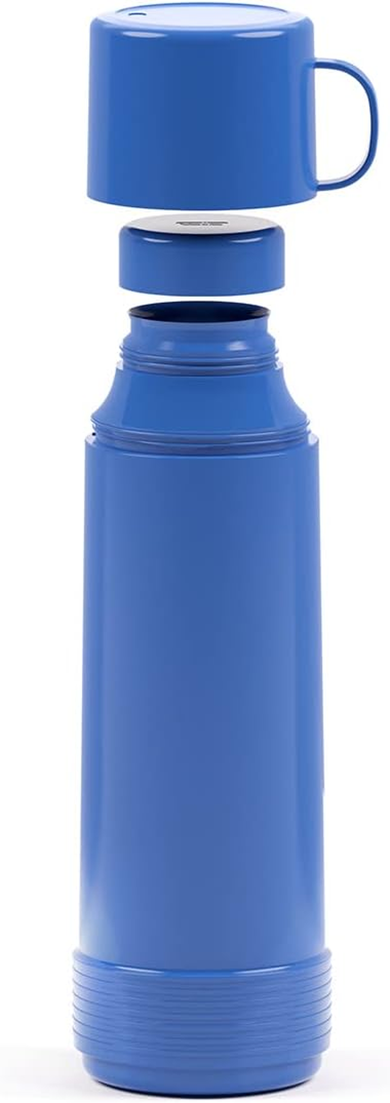 Valira Reus Fun Insulated Double-Walled Glass Bottle with Vacuum 1 Litre Blue image number 4