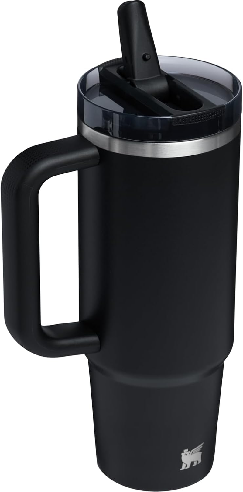 Stanley Quencher Protour Flip Straw Tumbler with Leakproof Lid 30 Oz | Built-In Straw and Handle | Cup Holder Compatible for Travel | Insulated Stainless Steel Cup | Bpa-Free | Black 2.0 image number 1