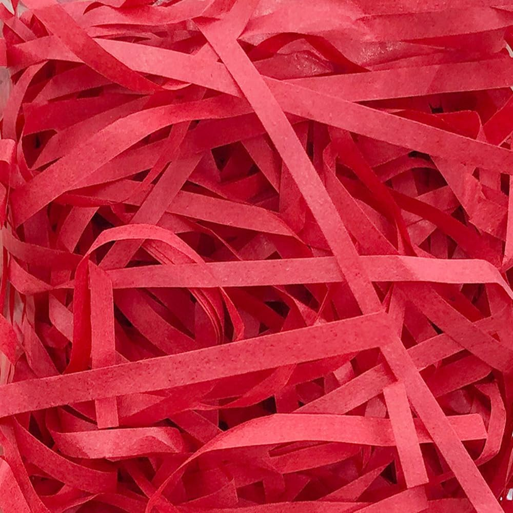 Suithink Shredded Paper for Gift Baskets, 200G Crinkle Cut Paper Shred Filler for Birthdays, Weddings,Boxes Bags, Basket Filler,Anniversaries,Gift Wrapping (Black) image number 1