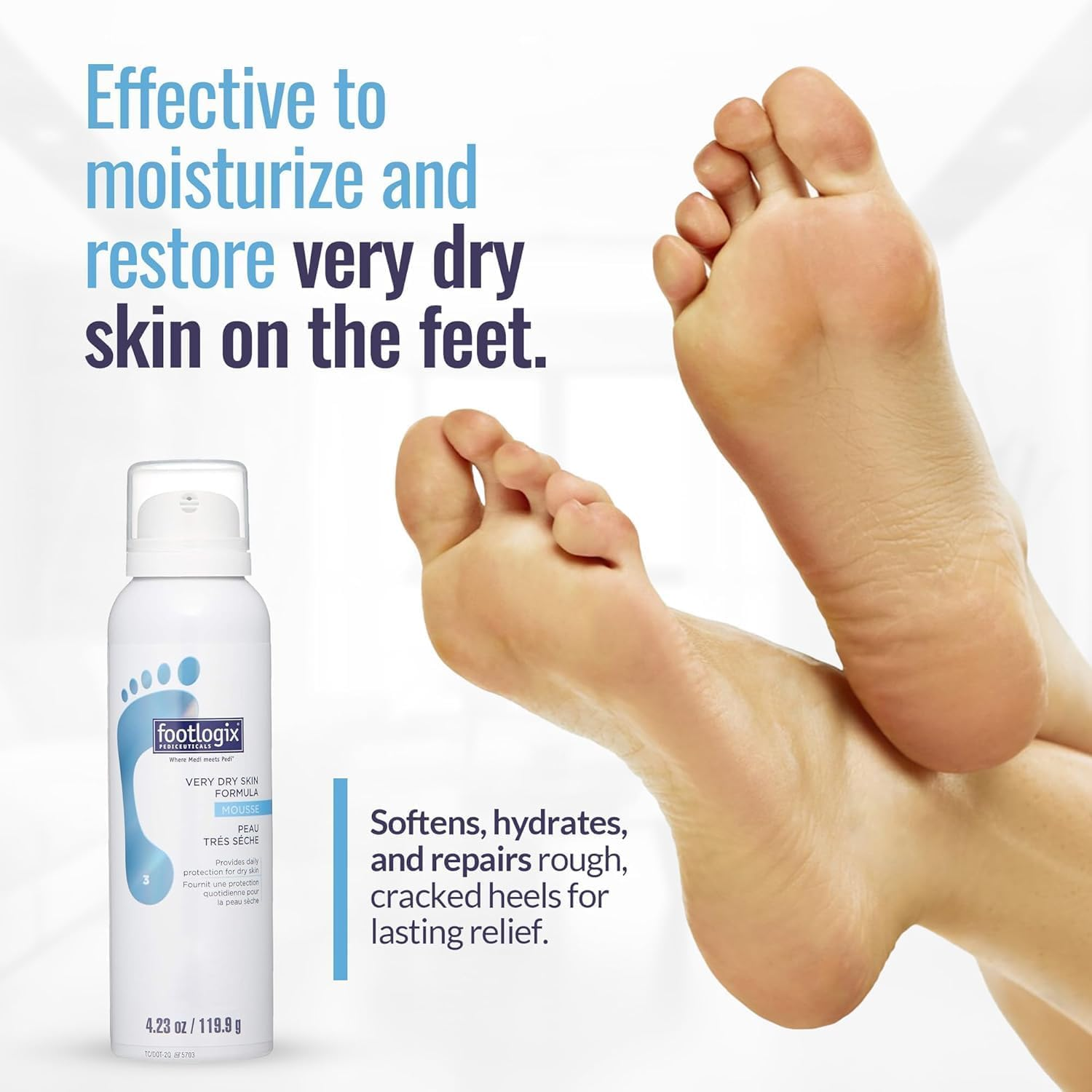 Footlogix 3 Very Dry Skin Formula 300Ml image number 1