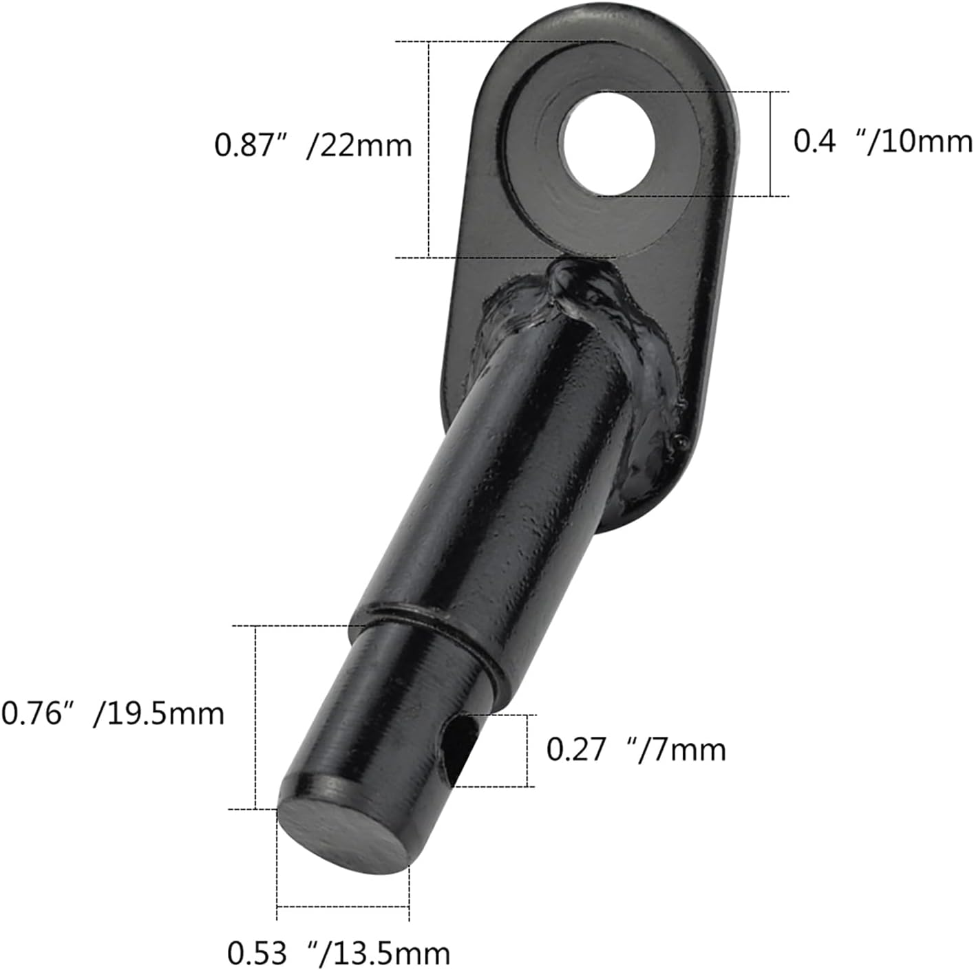 2 Packs Bike Trailer Coupler Hitch Connector Bike Trailer Hitch Instep Attachment for Instep Cycling Adapter Accessories image number 2