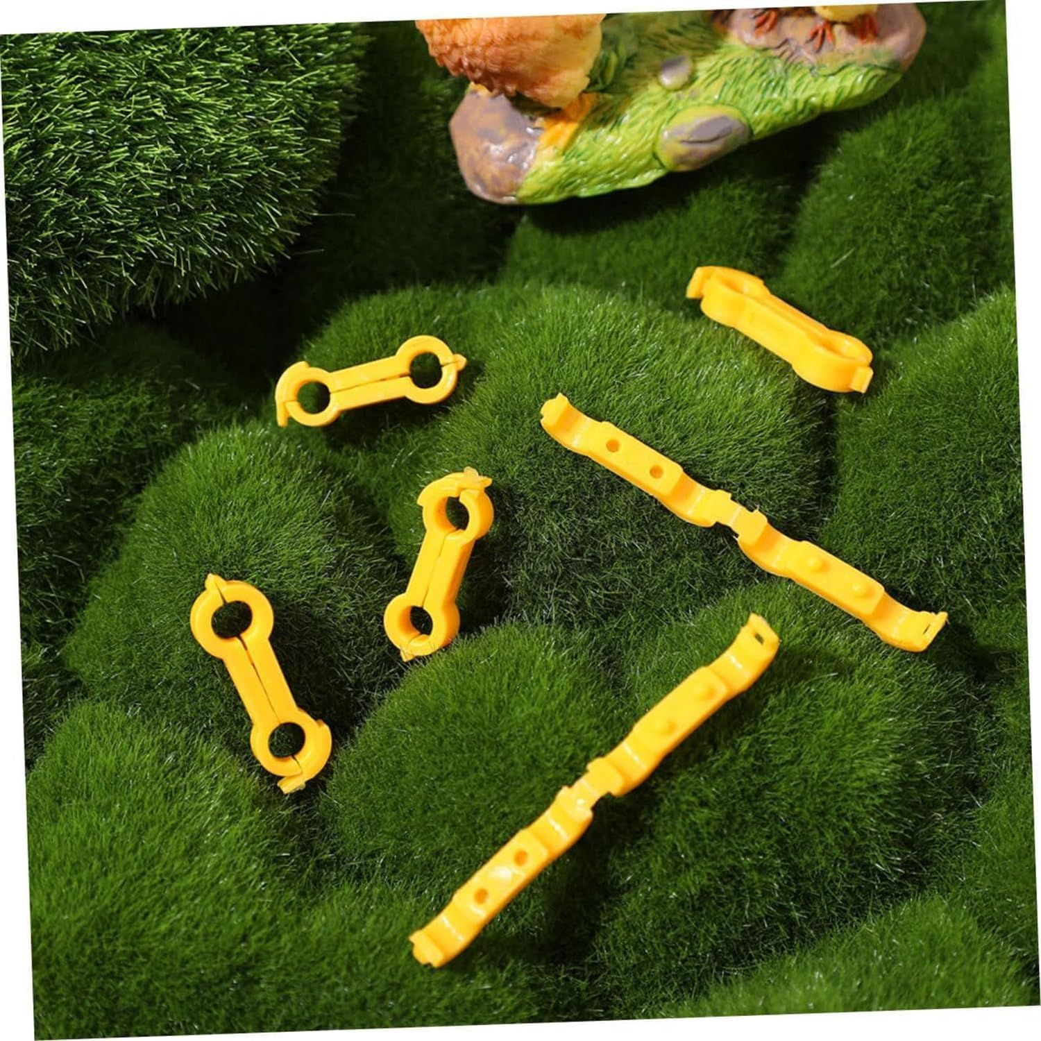 Liahelianx 12Pcs Chick Leg Support Brace Bird Leg Alignment Tool Chicken Ankle Bands Adjustable Hobbling Braces image number 5