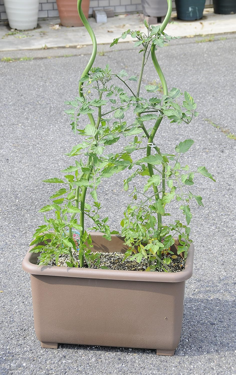 Yamato Plastic Eco & Eco Winplanter, Deep 45, 17.7 X 9.4 X 10.2 Inches (450 X 240 X 260 Mm), Eco Brown, Set of 3