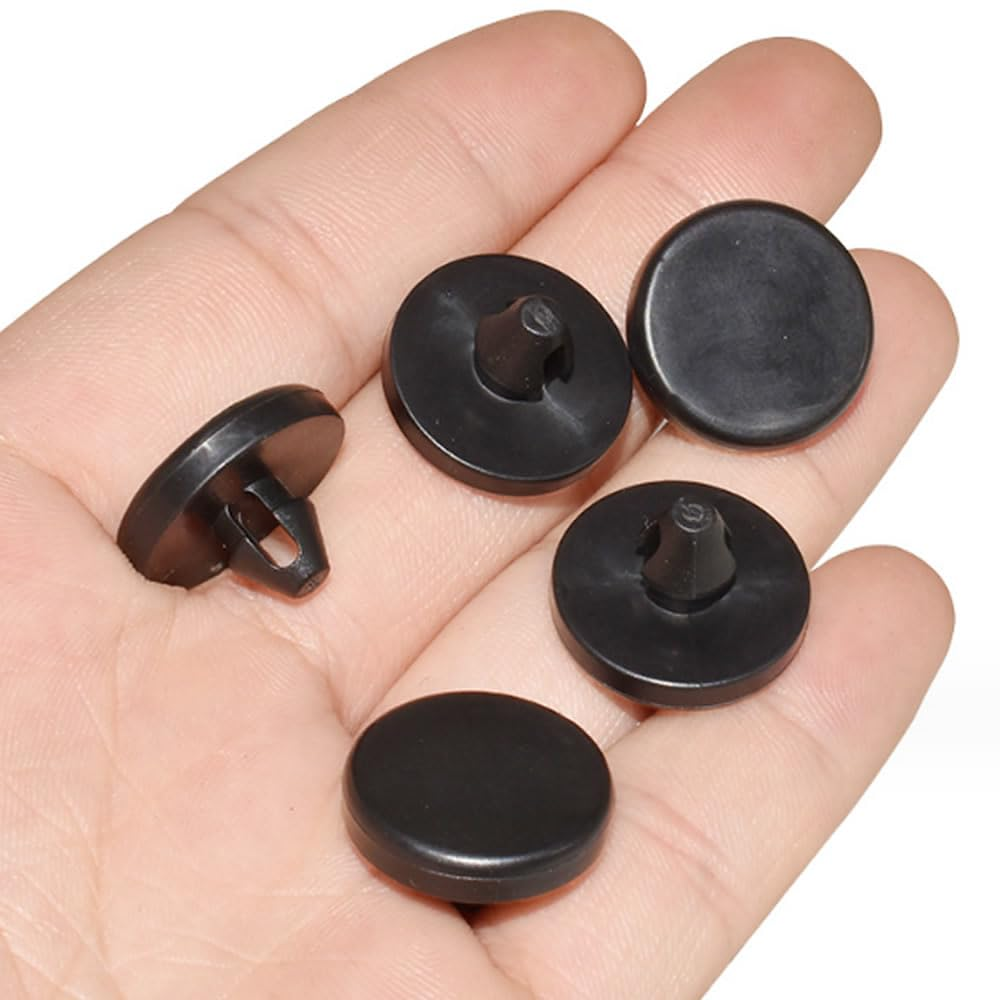 DACUAN Brake Switch Pedal Stop Pads, 4PCS Car Clutch Pedal Stopper, Automotive Rubber Brake Light Switch Stopper Compatible with 90541-06036 Suitable for Most Vehicle image number 3