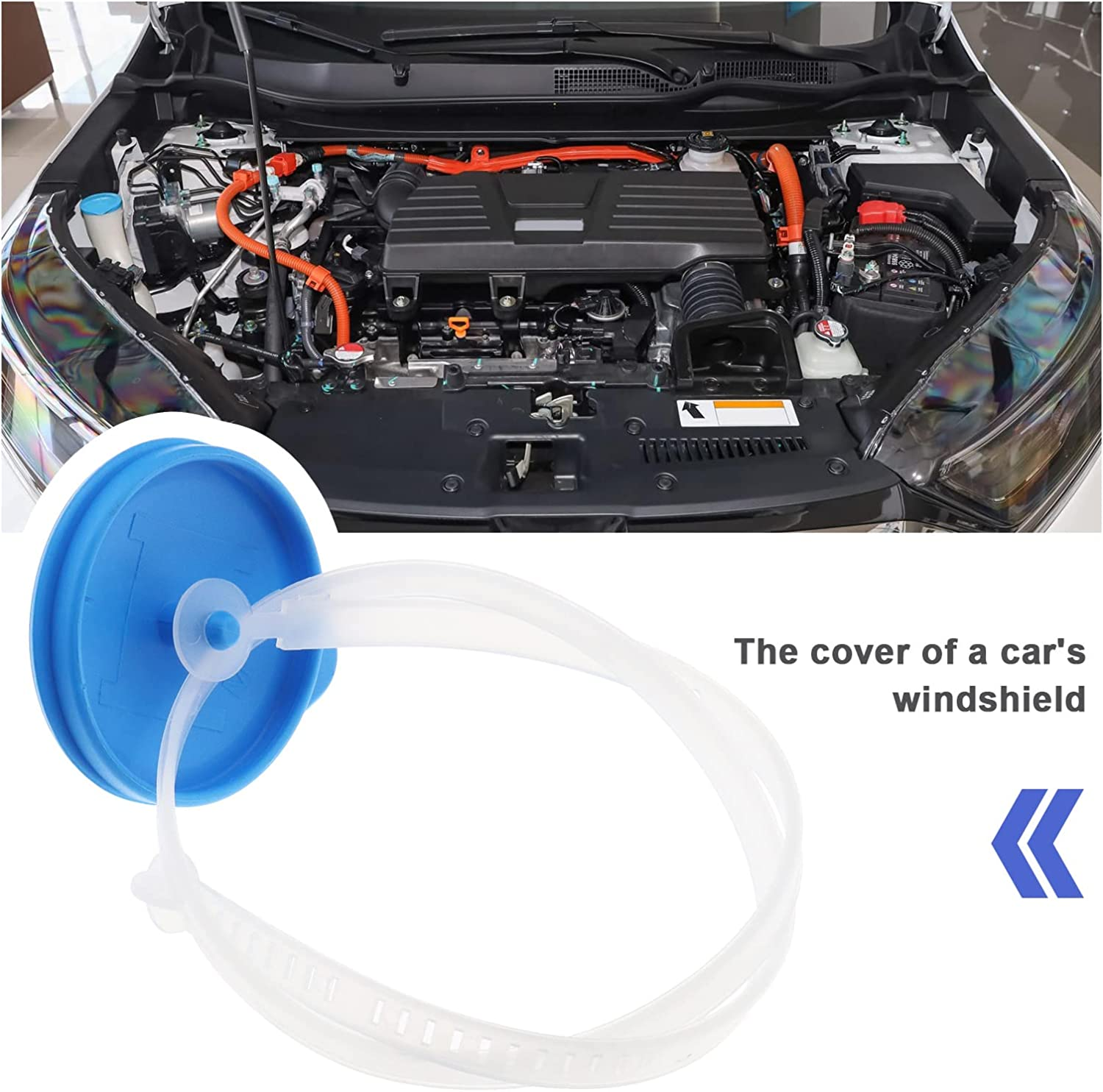 2PCS Windscreen Washer Fluid Reservoir Bottle Cap 76802-SAG-H01 Compatible with Jazz 2005-2008 FIT 2005-2008 Replacement Car Washer Bottle Cap image number 1