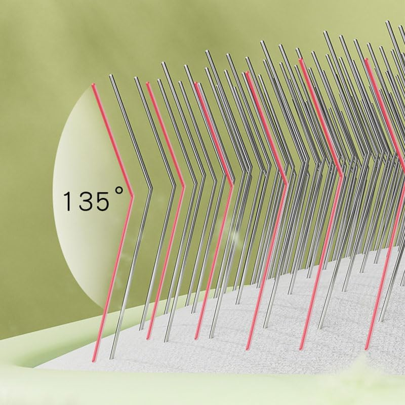 Pet Comb for Dogs & Cats Grooming with Long ，Cat Brush for Long or Short Haired Cats image number 5