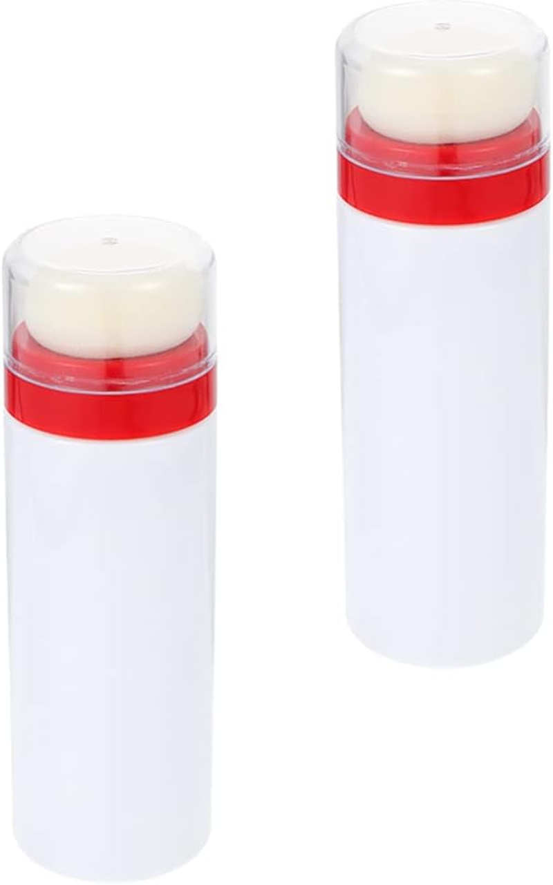 Kichvoe 2 Pcs Travel Powder Puff Box: Infant Talcum Powder Container, Travel Dispenser Case for Home Outdoor Trip image number 3