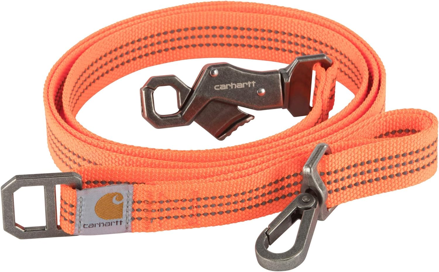 Carhartt Pet Durable Nylon Webbing Leashes for Dogs, Reflective Stitching for Visibility