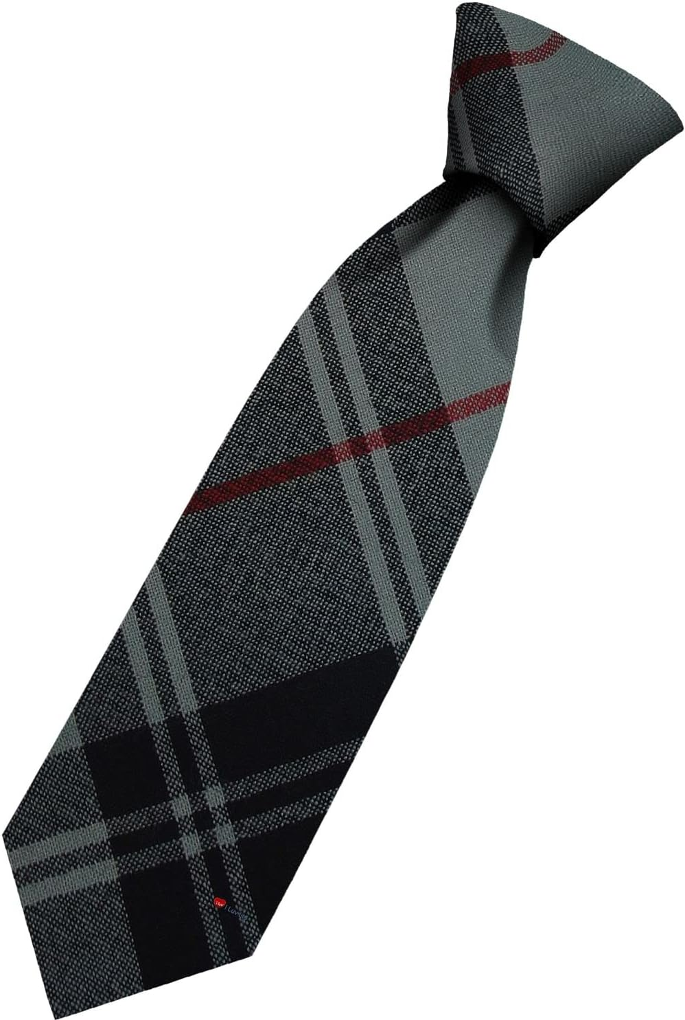 Mens All Wool Tie Woven and Made in Scotland in Moffat Modern Tartan